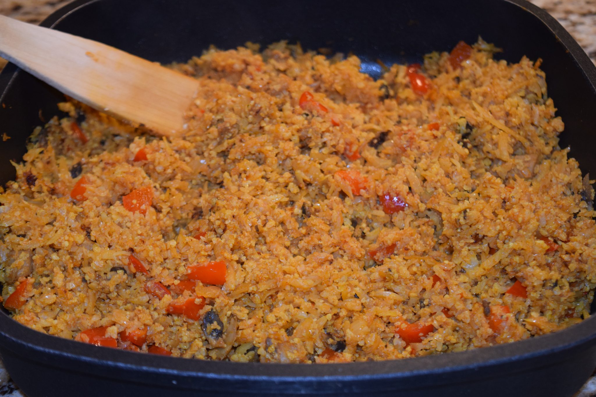 Low Carb Spanish Cauliflower Rice - Low Carb Recipe Ideas